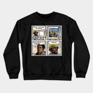 Behold, Our Newest AD Campaign! Crewneck Sweatshirt